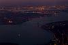  The Verrazano-Narrows bridge in NYC; Brooklyn is at right, Staten Island and NJ at left - Aug. 2008