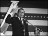1968c Richard Nixon campaigning for the presidency, Westbury NY USA) 1968