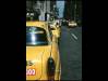 1980d Yellow cabs along Sixth Avenue, New York - 1980