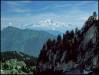 1984a Mt Blanc seen from Mt Sambuy (France) - 1984